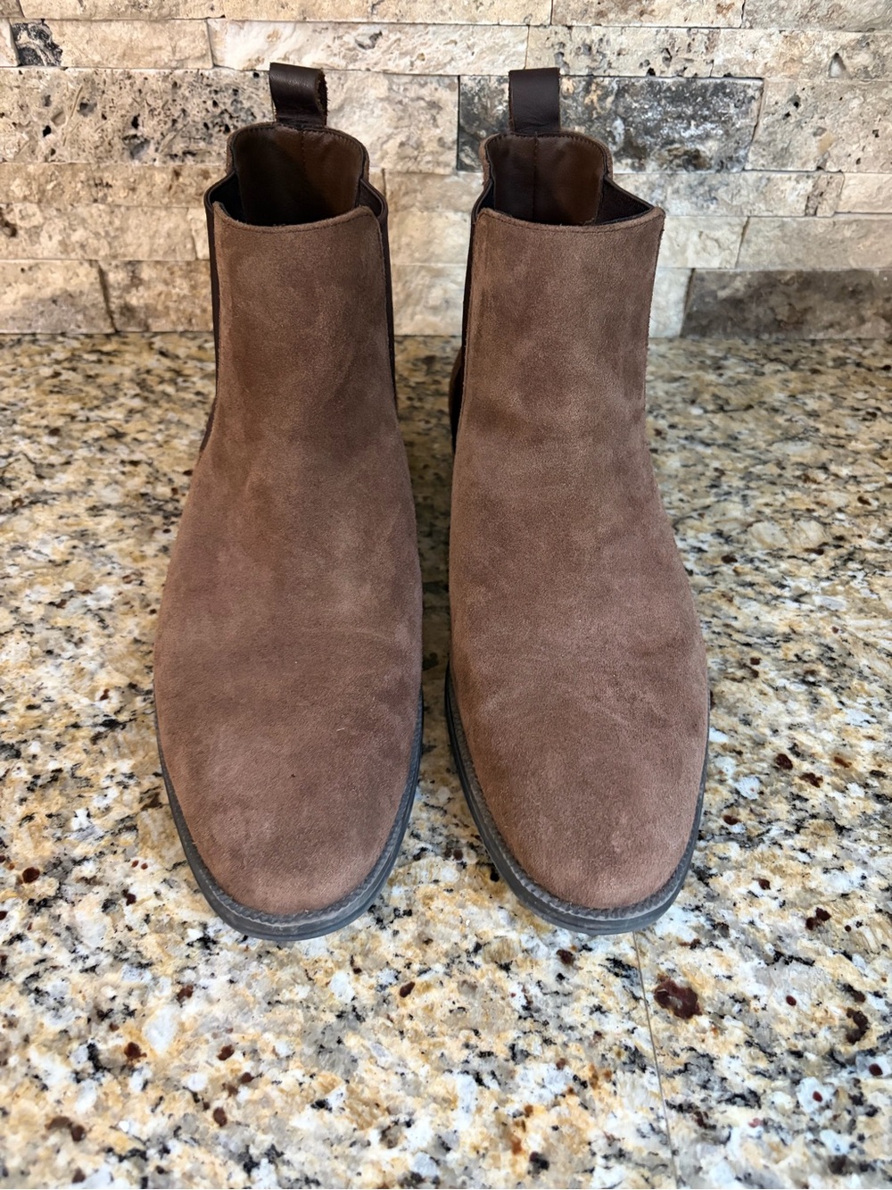 Calvin Klein Chelsea Suede Ankle Boots - Brown